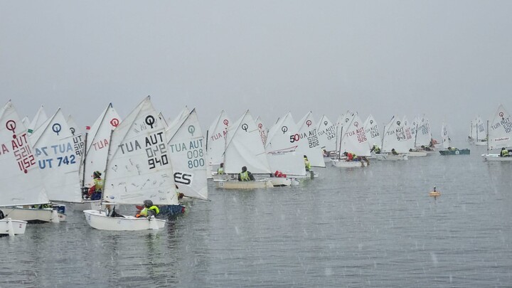 Eisregatta Attersee