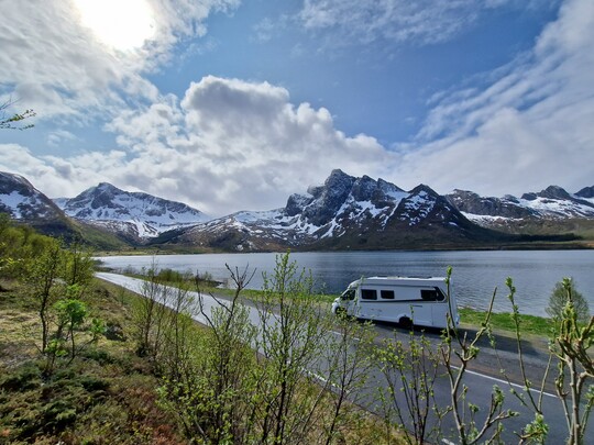Mit dem Wohnwagen durch Norwegen