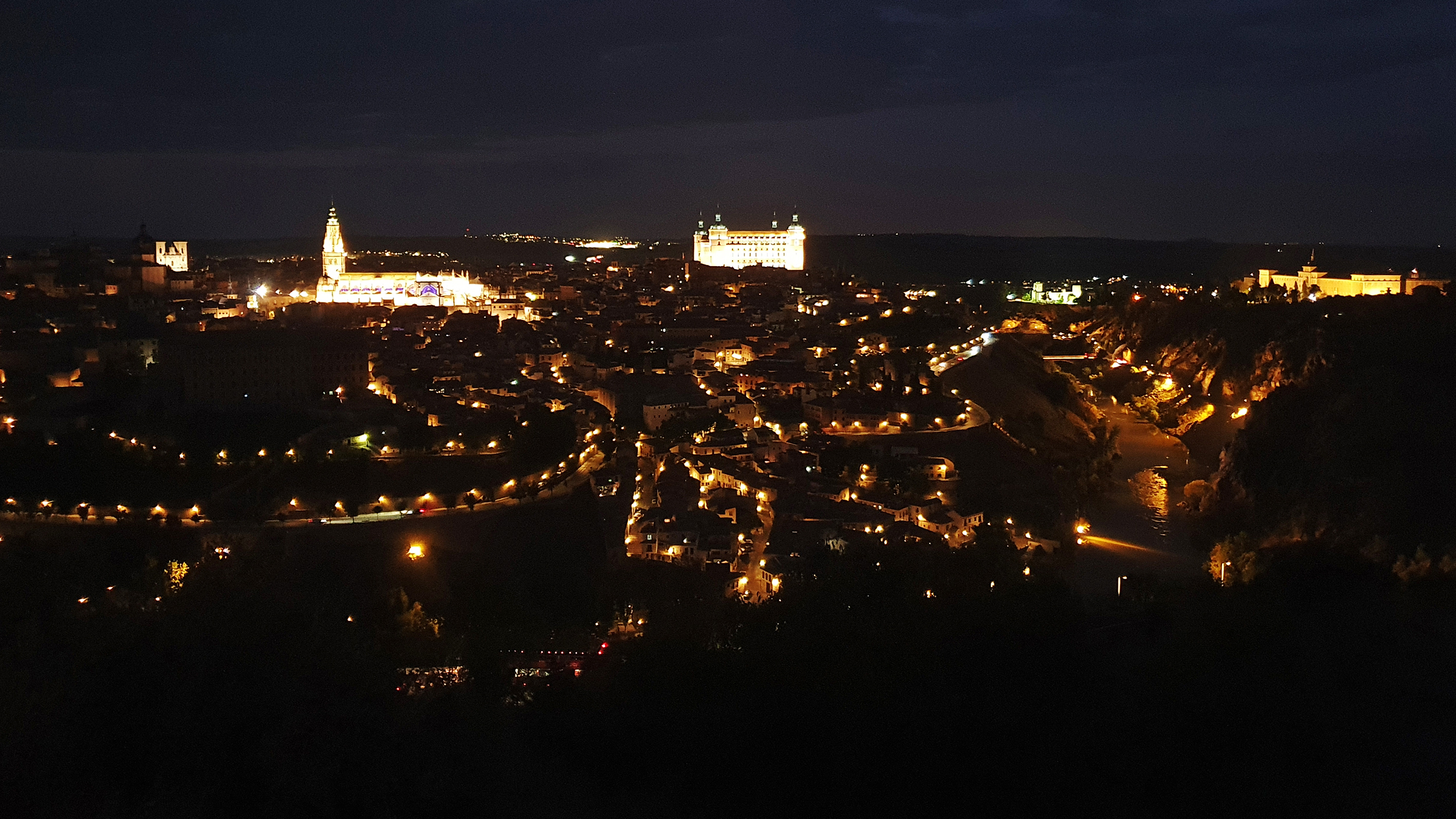 Toledo bei Nacht