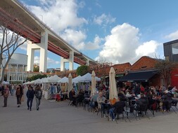 Auch abseits der Hauptsaison sind viele Tourist:innen unterwegs