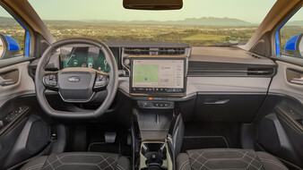 Innenraum des vollelektrischen Klein-SUV Ford Puma Gen-E.