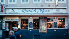 Das Gretel und Alfons im Hinterhof des legendären Star Clubs war die Stammkneipe der Beatles in Hamburg.
