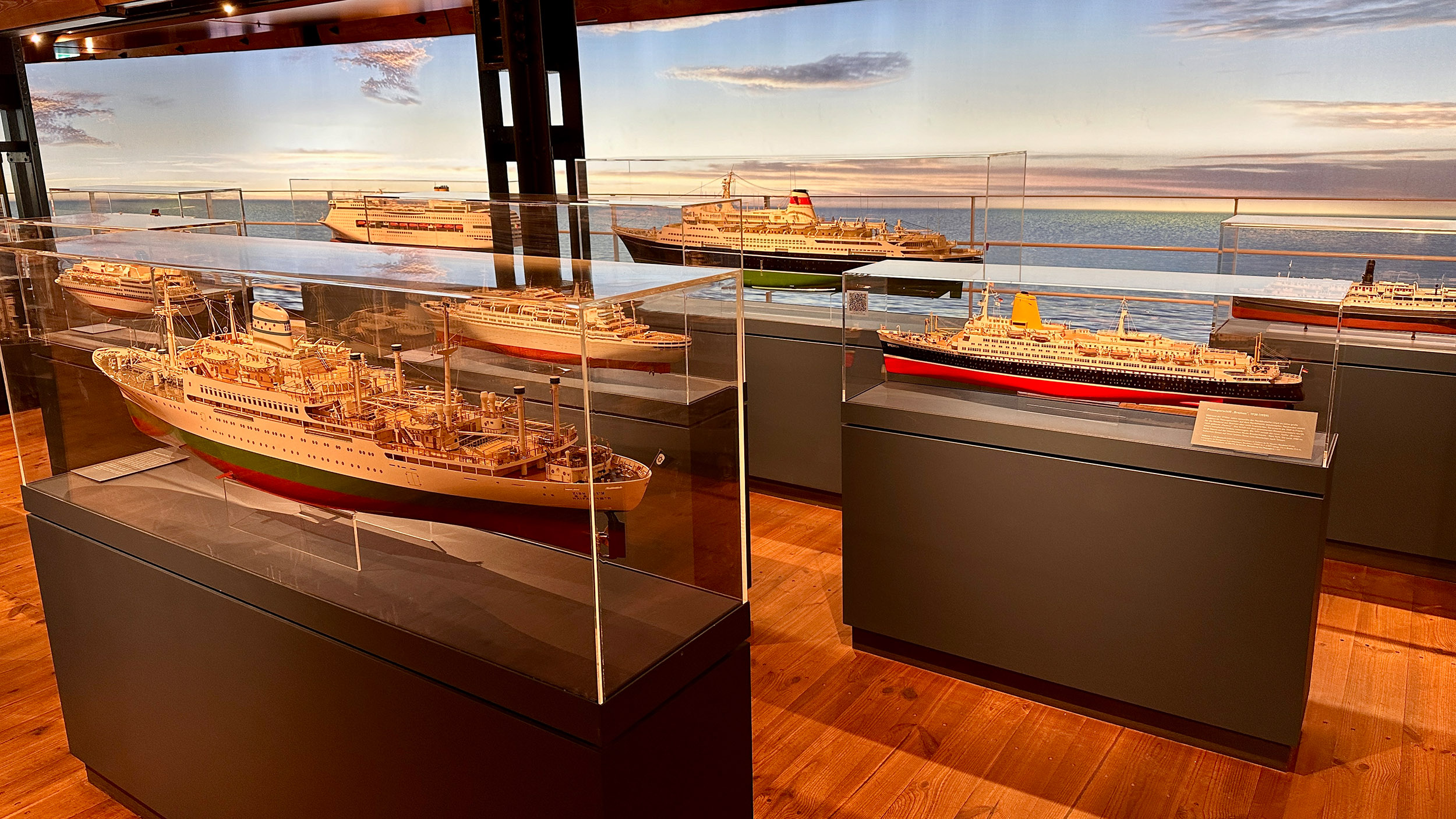 Unzählige Schiffsmodelle sind im Maritimen Museum zu betrachten.