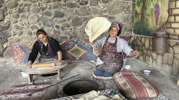 Historical center of old Tbilisi, sulphur baths and Juma mosque, Georgia