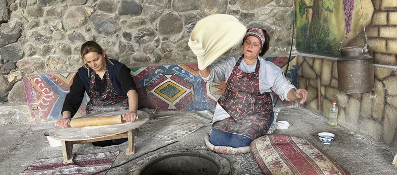 Historical center of old Tbilisi, sulphur baths and Juma mosque, Georgia