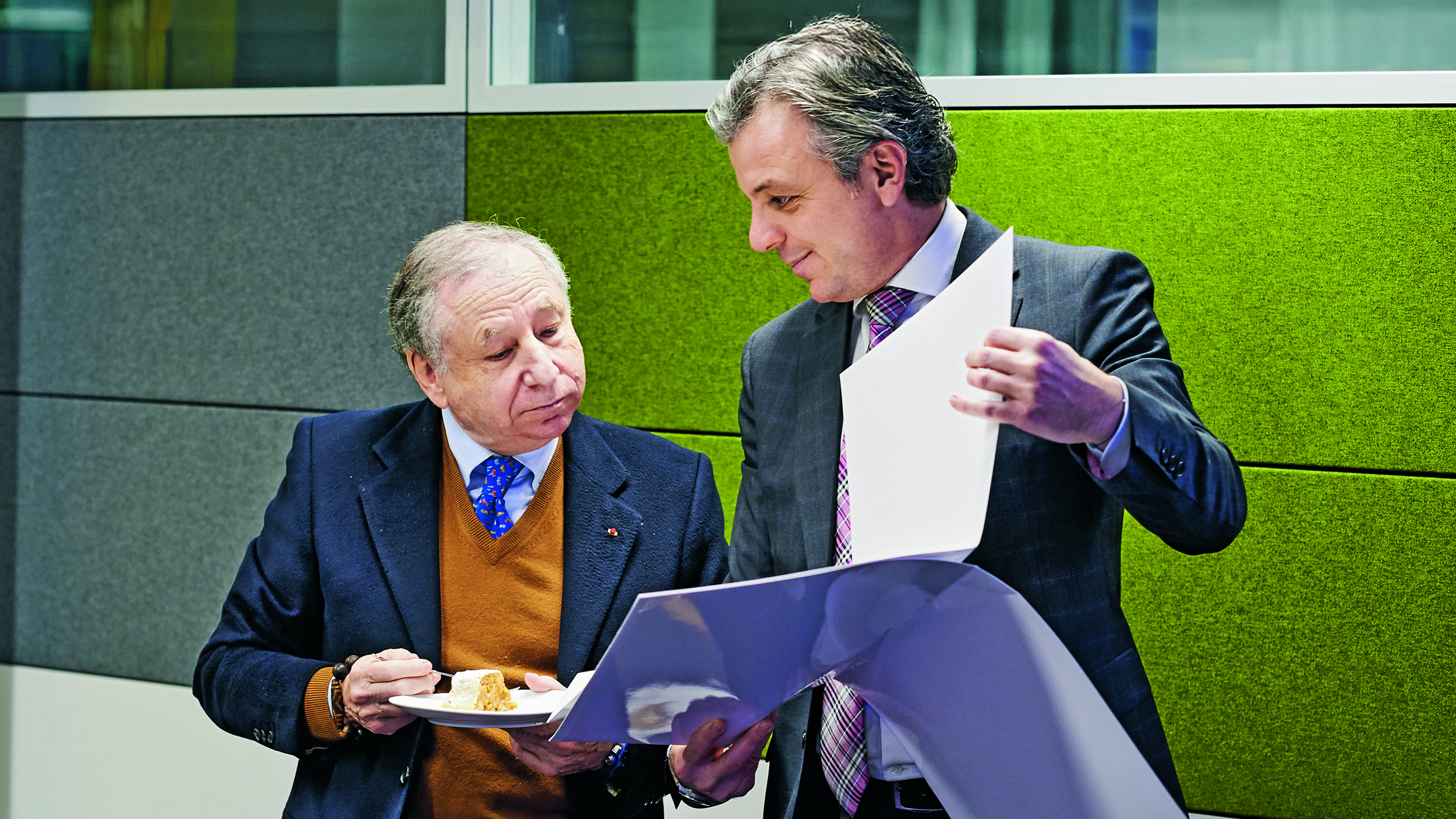 ÖAMTC-Direktor Oliver Schmerold und FIA-Präsident Jean Todt.