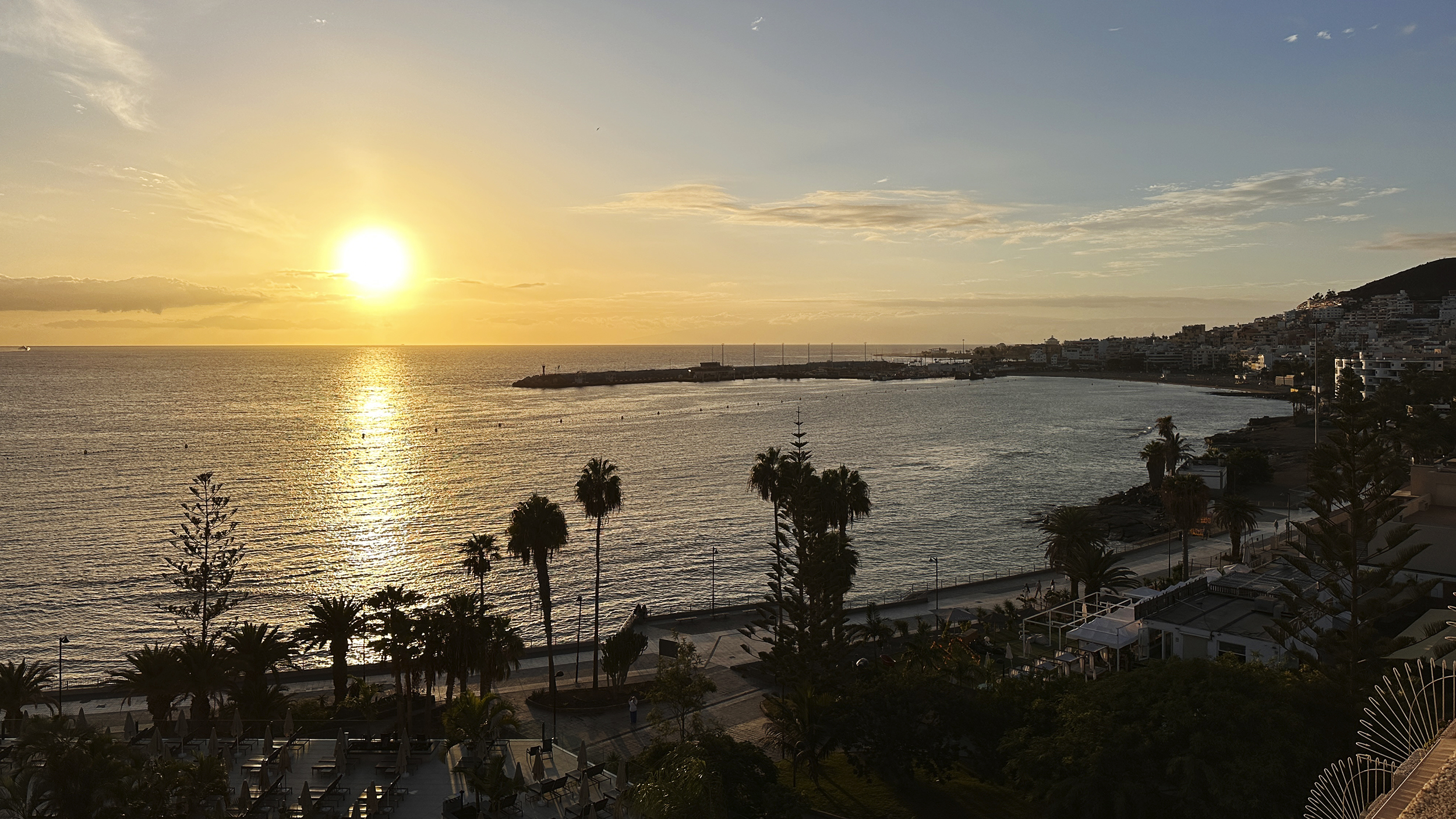 Sonnenuntergang am Strand