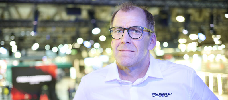 Christof Lischka, Leiter der BMW-Motorradentwicklung.
