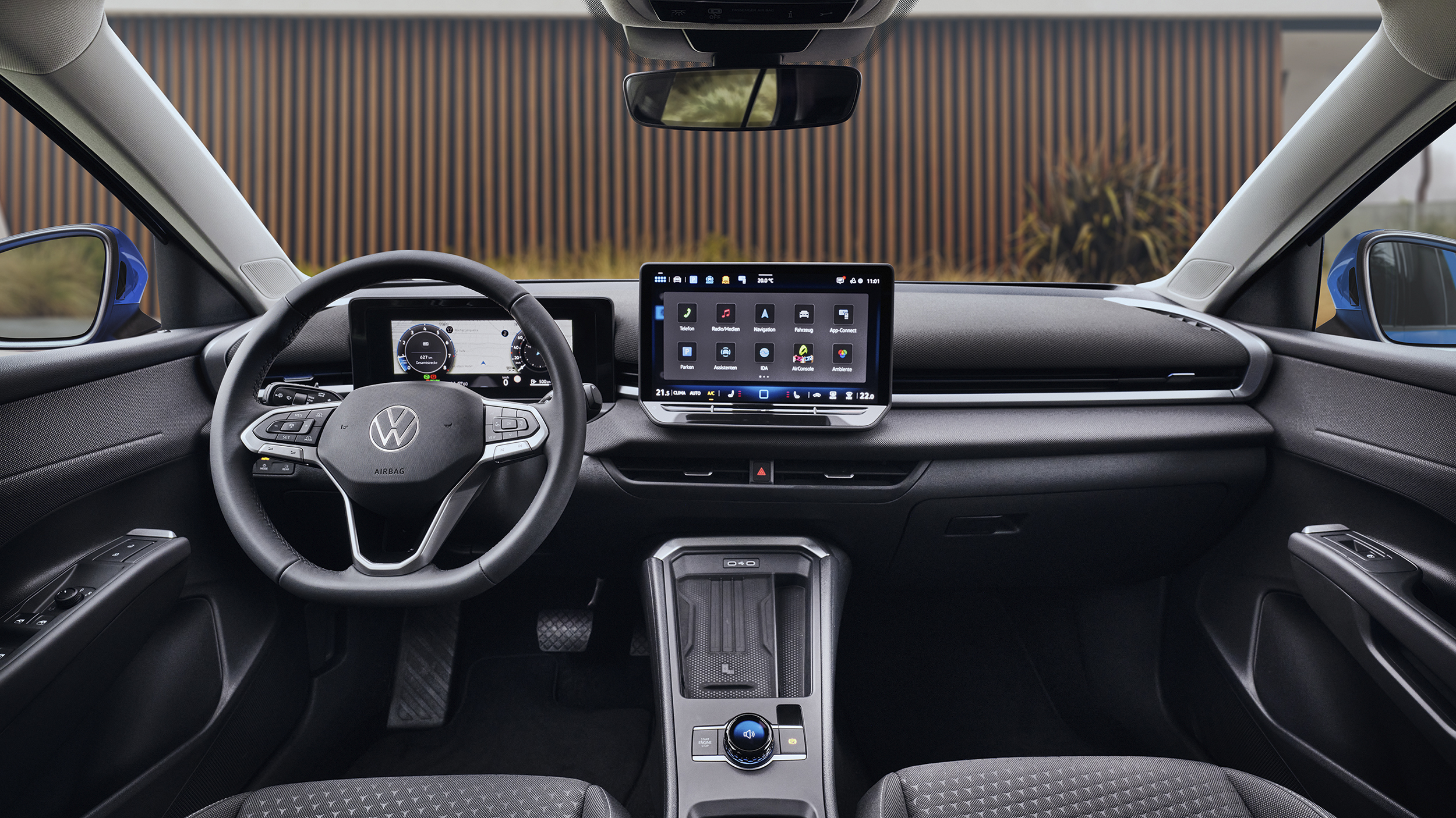 Innenraum eines VW T-Roc.