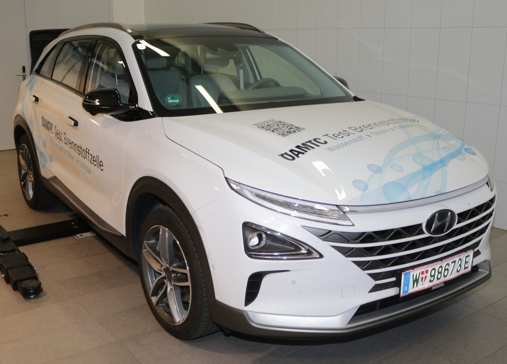 Frontalaufnahme des Hyundai Nexo