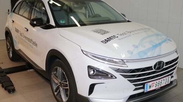 Frontalaufnahme des Hyundai Nexo