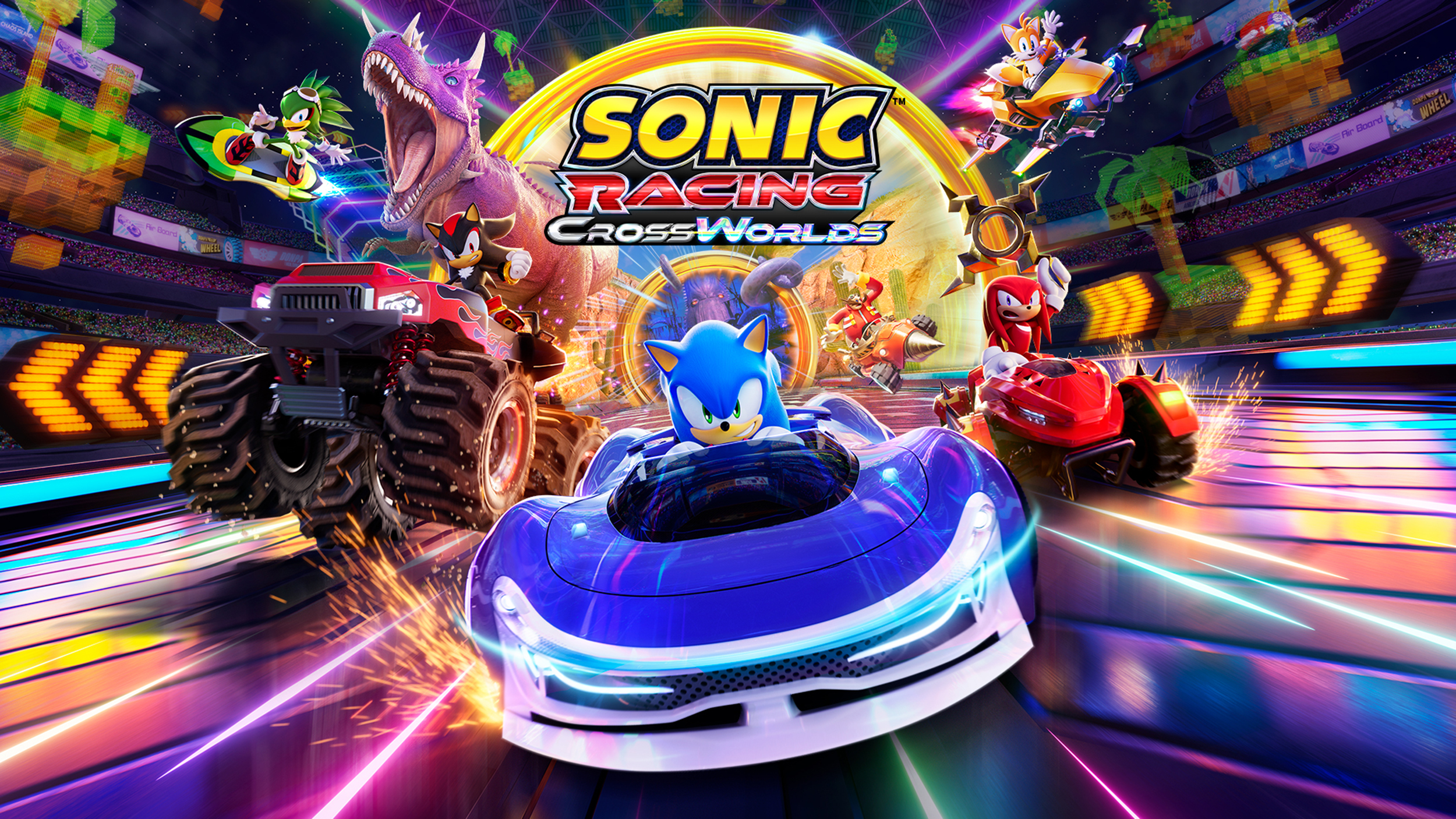 Startbild von Sonic Racing: Crossworlds.