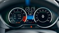Digitale Instrumente in einem Auto