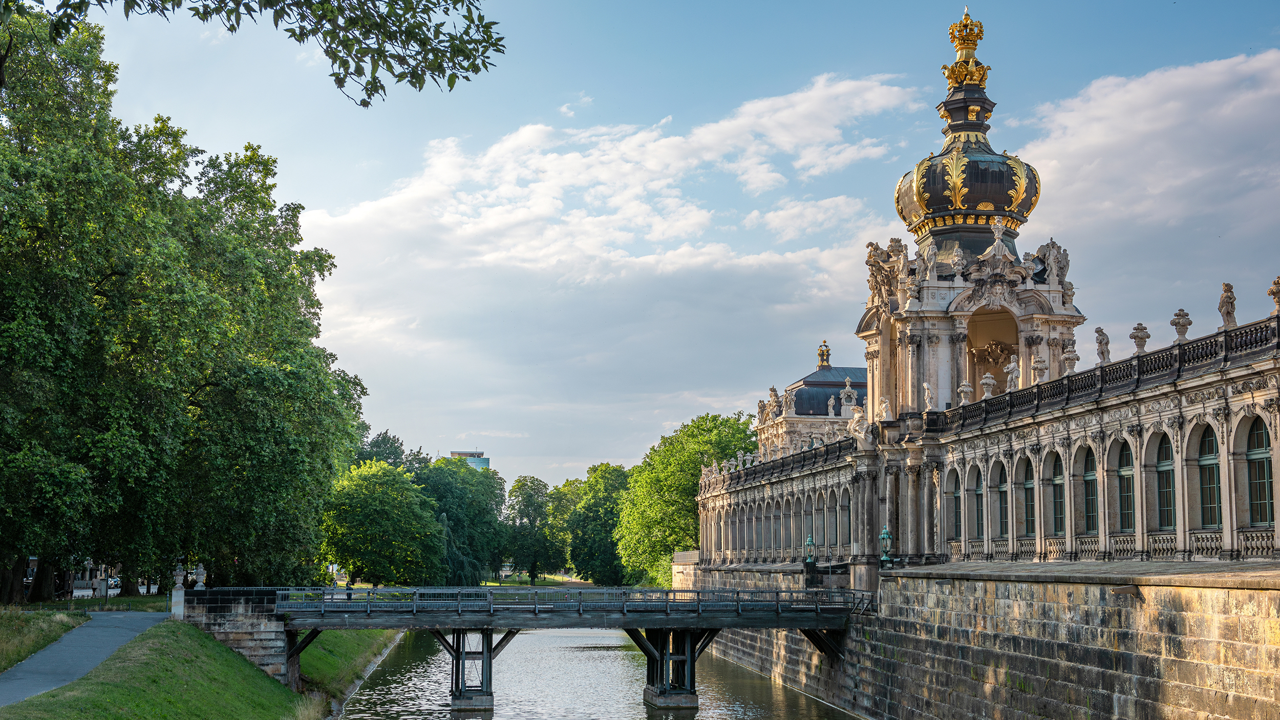 Stadtansicht von Dresden in Deutschland