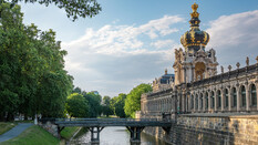 Stadtansicht von Dresden in Deutschland