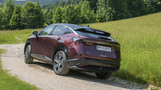 Nissan Ariya stehend