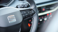 Das Lenkrad im Seat Ibiza