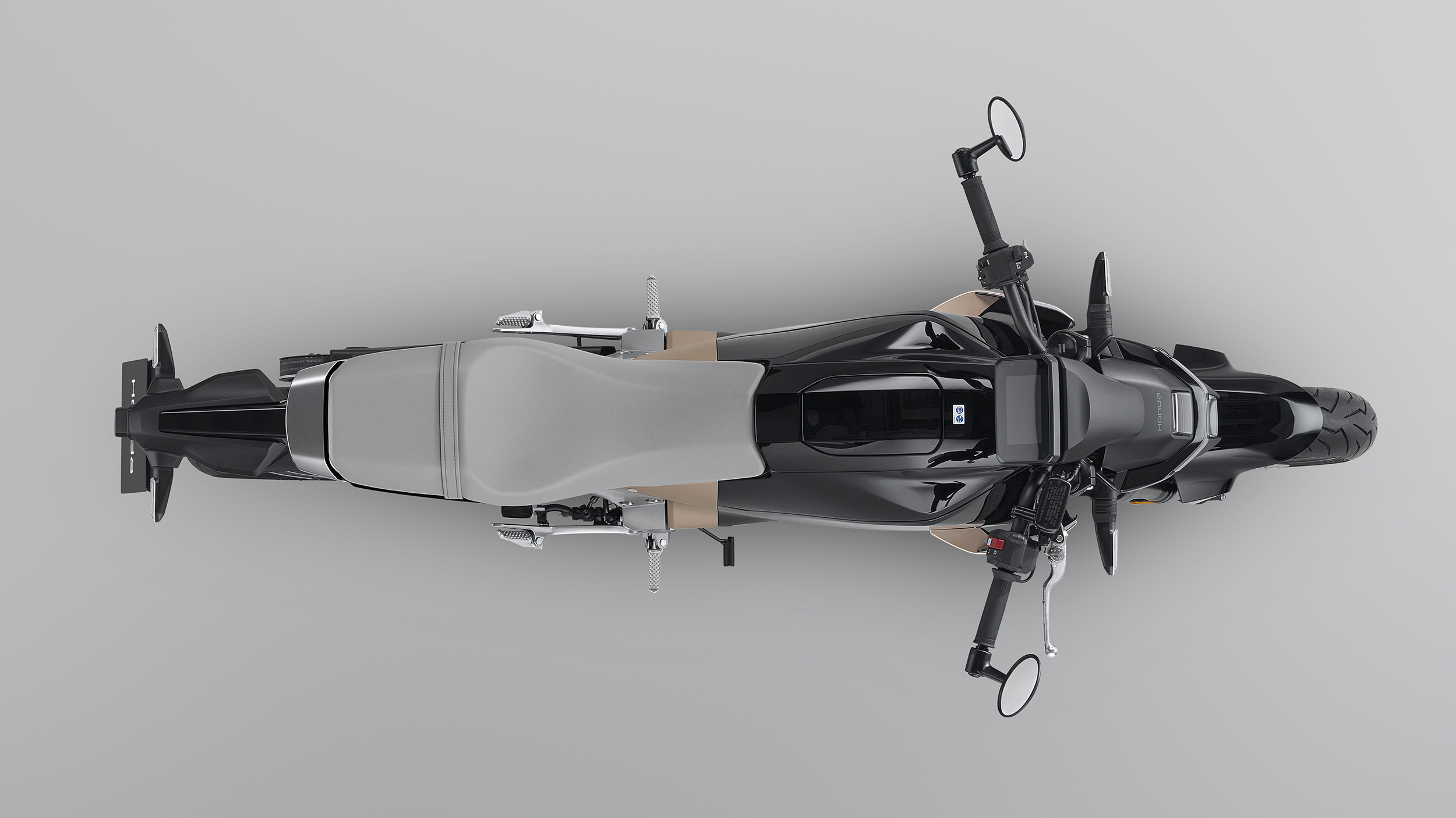 Honda WN7 von oben fotografiert