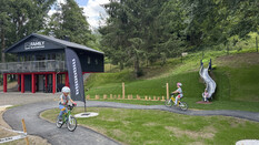 Ein Bike-Funpark für Kinder und Erwachsene.