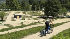 Ein Bike-Funpark für Kinder und Erwachsene.