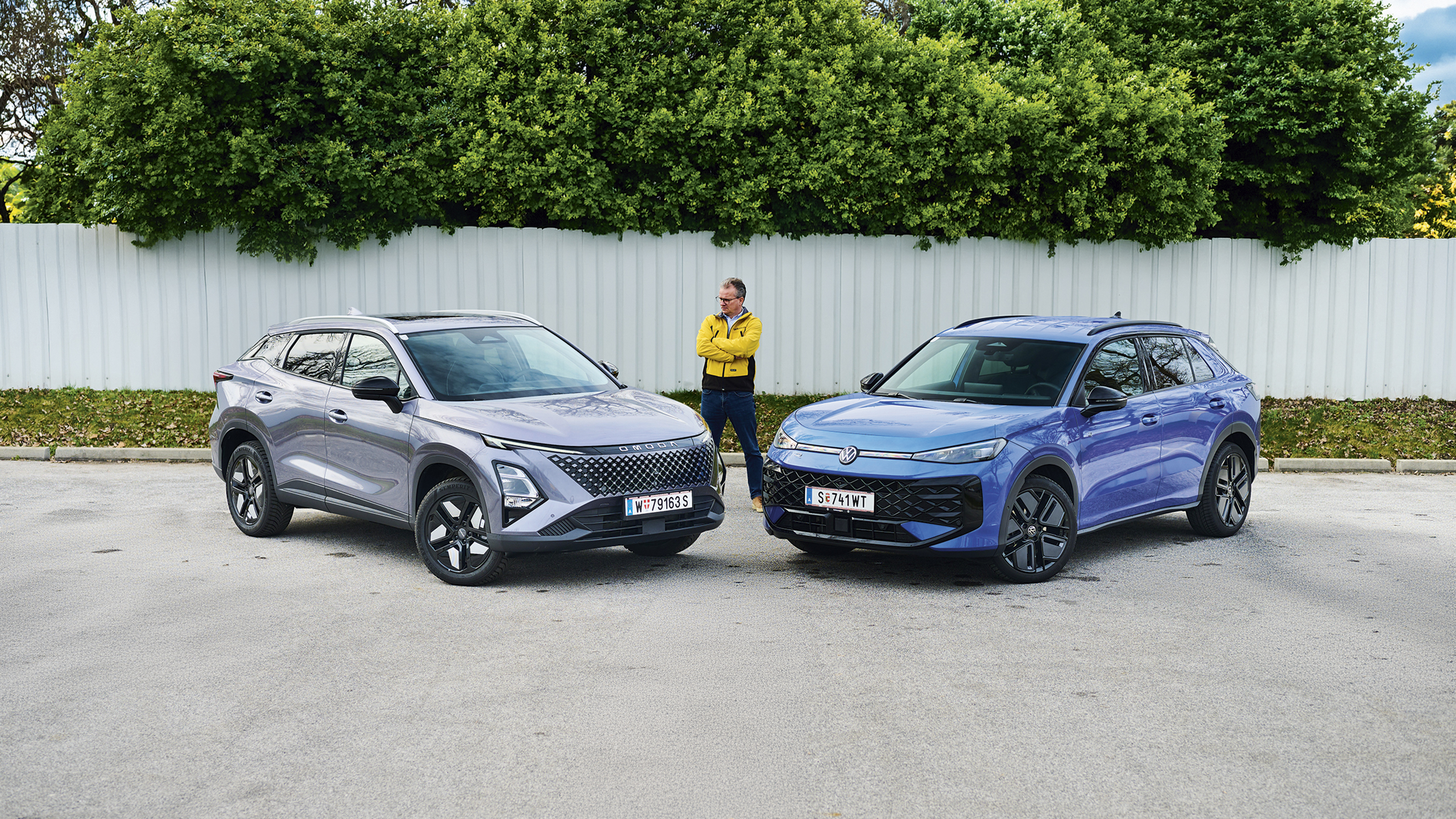 Omoda 5 und VW T-Roc
