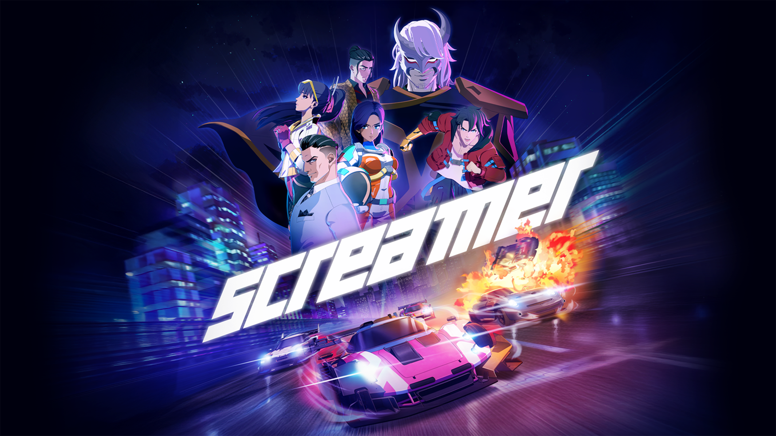Das Titelbild von Screamer.