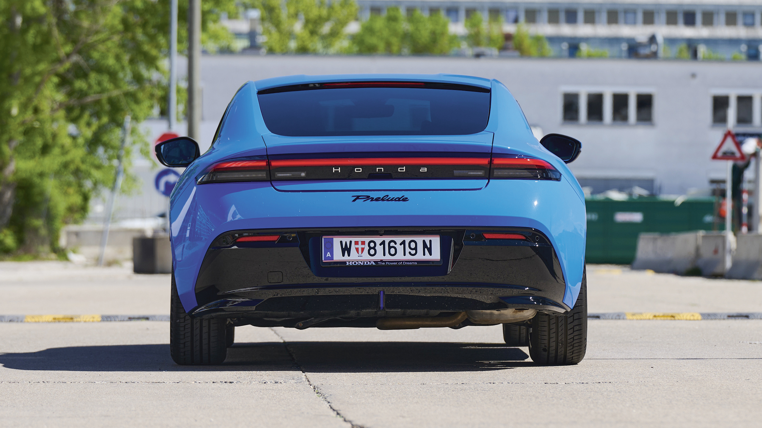 Sportcoupé Honda Prelude blitzblau