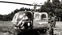 Archivfoto eines Hubschraubers Agusta Bell 47 J3 B1 aus den 60er Jahren