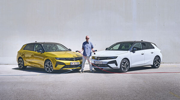 Opel Astra Plug-in-Hybrid und Opel Astra Electric
