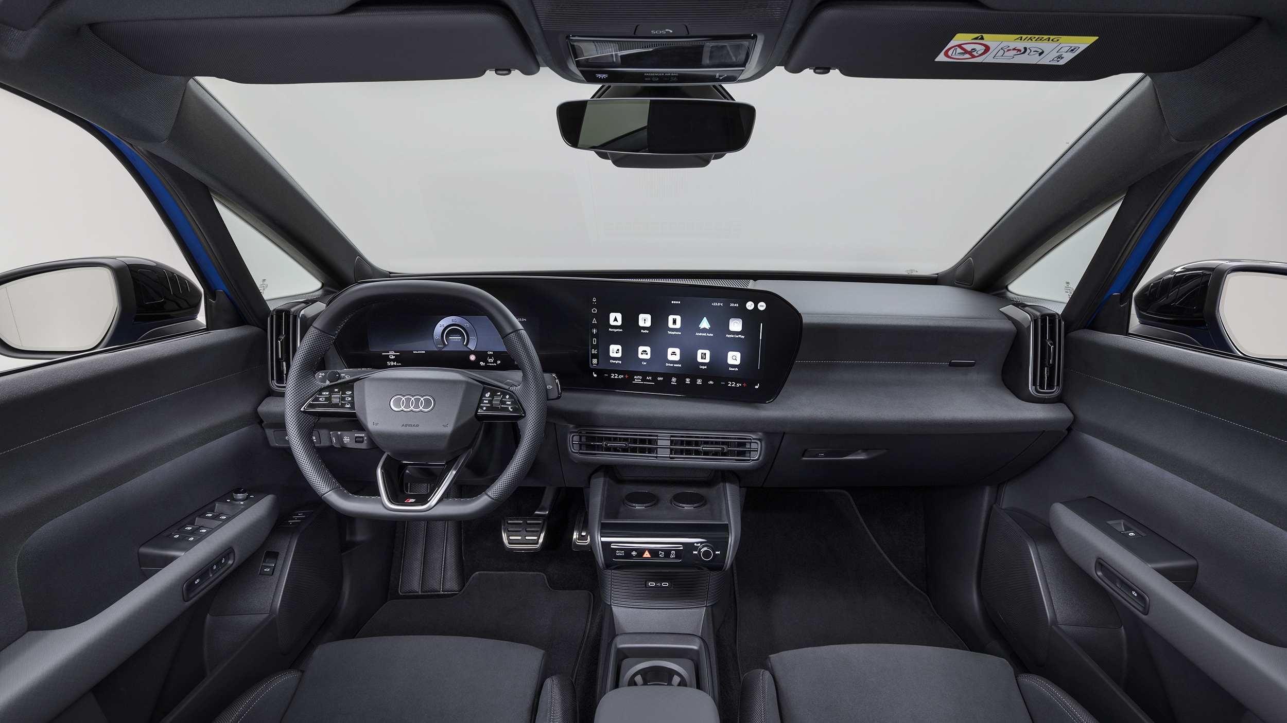 Innenraum eines Audi A2 e-tron 2026.