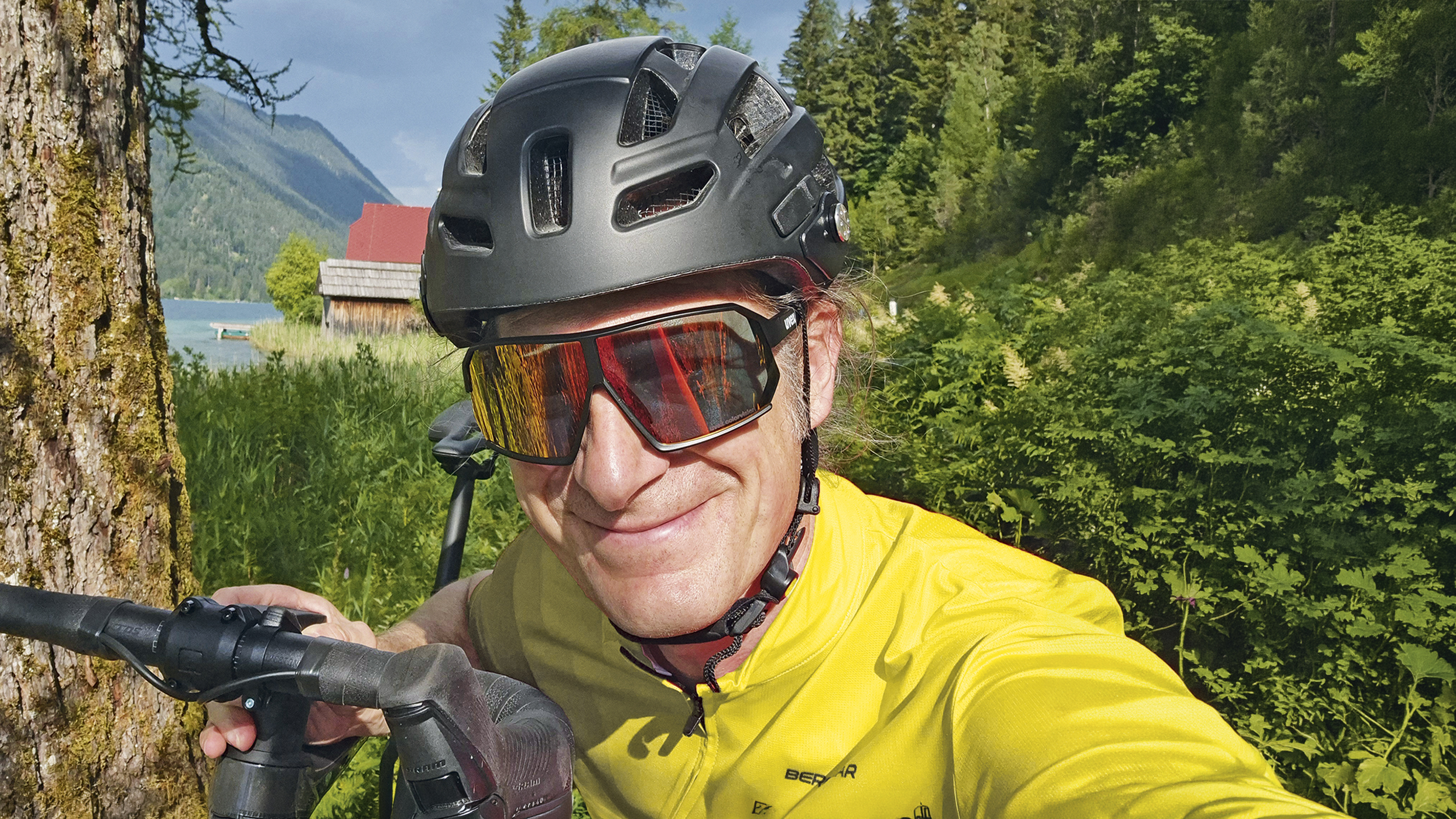 Redakteurselfie vor dem Weissensee.