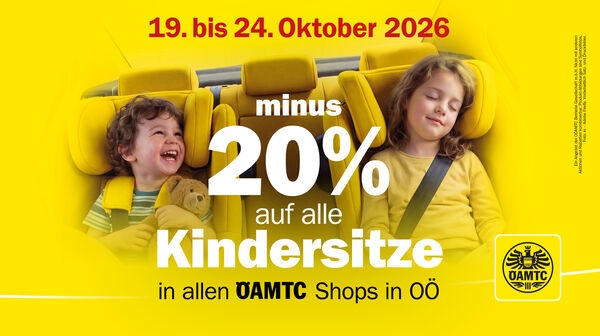 Kindersitzaktion beim ÖAMTC Oberösterreich