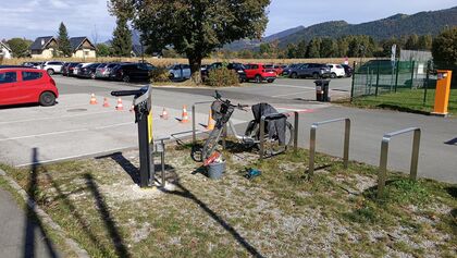 ÖAMTC Stützpunkt - Fahrrad-Station Anif Parkplatz Kindergarten