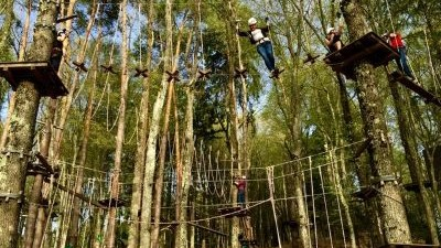 Hochseilgarten Stegerspark