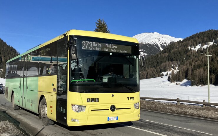 VVT Linienbus 273 nach Mals 