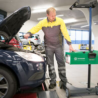 Lichtcheck am ÖAMTC-Stützpunkt