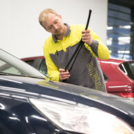 Kontrolle der Scheibenwischer