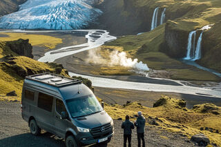 Campingreise Island