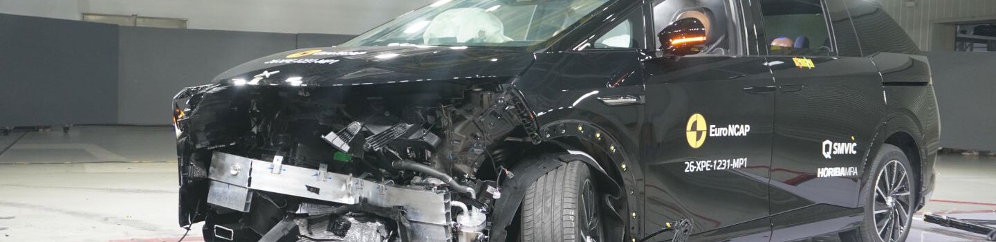 XPENG X9 nach Crashtest