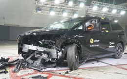 XPENG X9 nach Crashtest