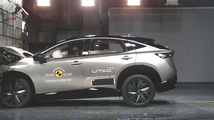 Crashtest Nissan Ariya