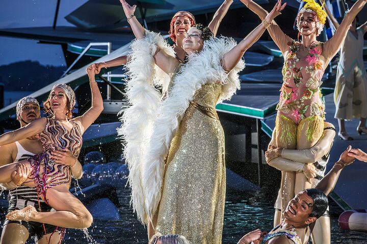 Seebühne Bregenz, Juli 2026. Aufführung der Oper "La traviata" von Giuseppe Verdi