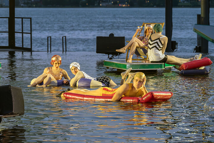 Seebühne Bregenz, Juli 2026. Aufführung der Oper "La traviata" von Giuseppe Verdi
