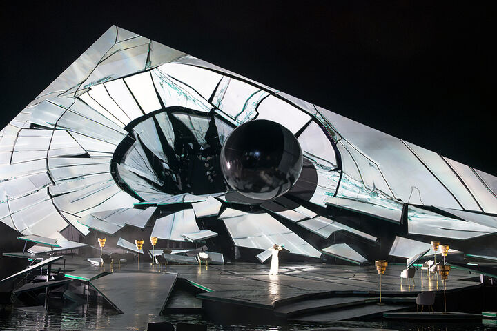 Seebühne Bregenz, Juli 2026. Aufführung der Oper "La traviata" von Giuseppe Verdi