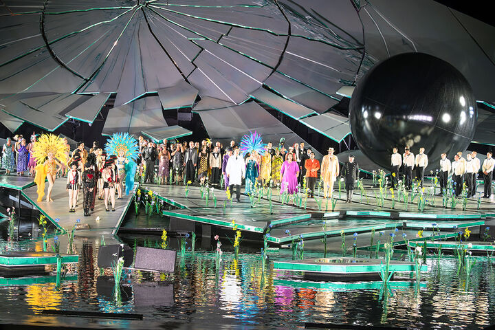 Seebühne Bregenz, Juli 2026. Aufführung der Oper "La traviata" von Giuseppe Verdi