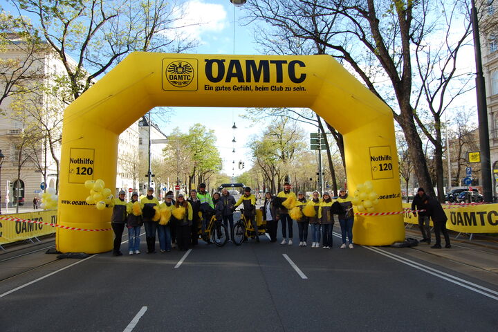 ÖAMTC Team beim Vienna City Marathon 2025