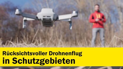 Drohnen in Schutzgebieten Drohnen in Schutzgebieten