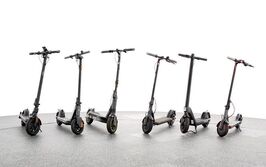 Akkus von sechs aktuellen E-Scootern untersucht.