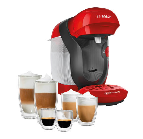 FW Tassimo rot und Gläser FW Tassimo rot und Gläser ÖAMTC