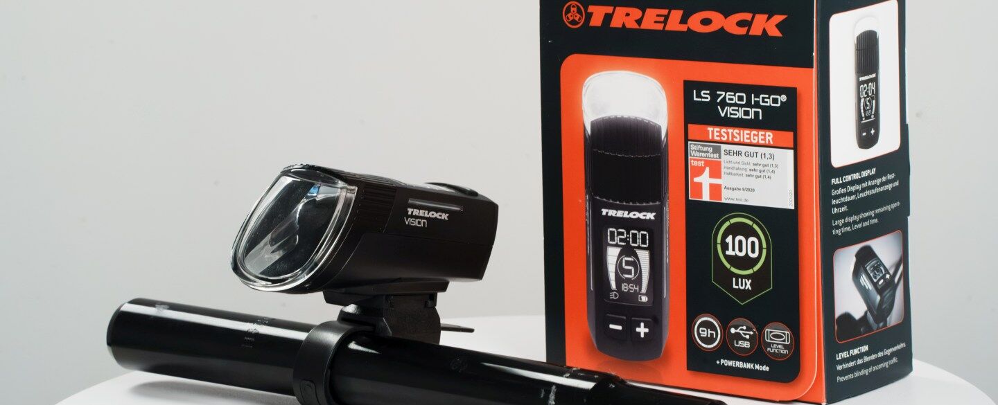 Fahrradlichttest 2025 Front - Trelock